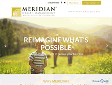 Tablet Screenshot of meridianteam.com